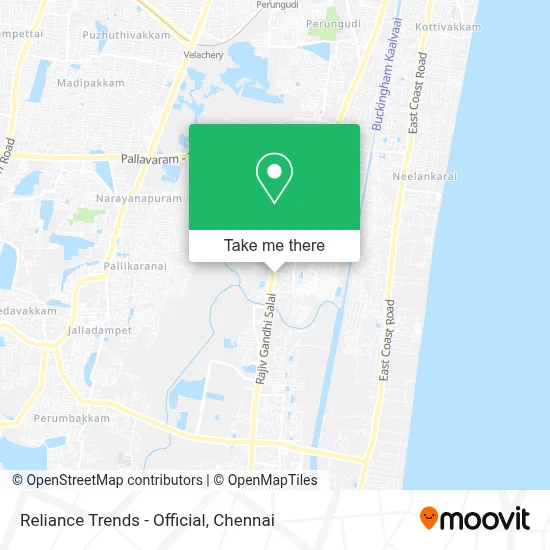 Reliance Trends - Official map