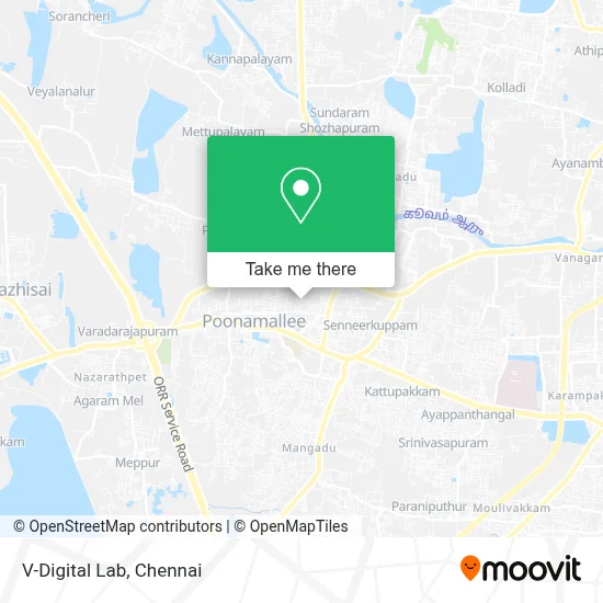 V-Digital Lab map