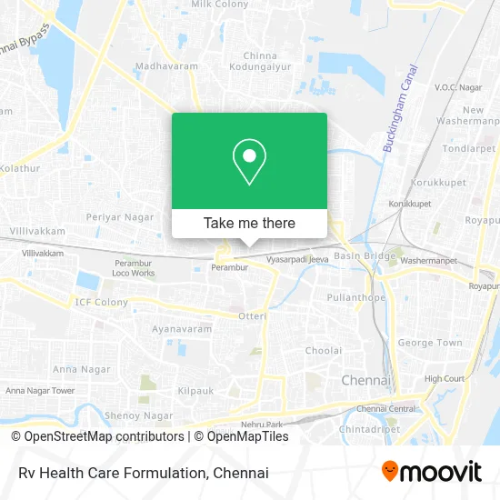 Rv Health Care Formulation map