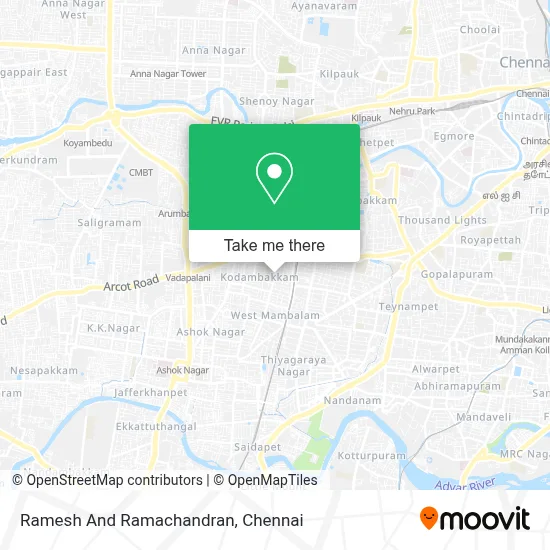 Ramesh And Ramachandran map