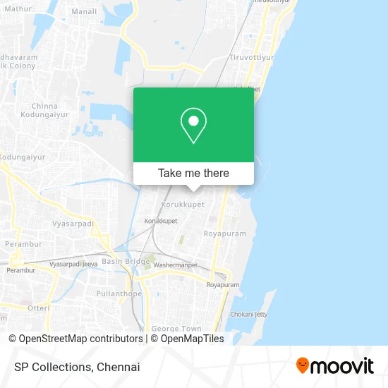 SP Collections map
