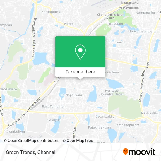 Green Trends map