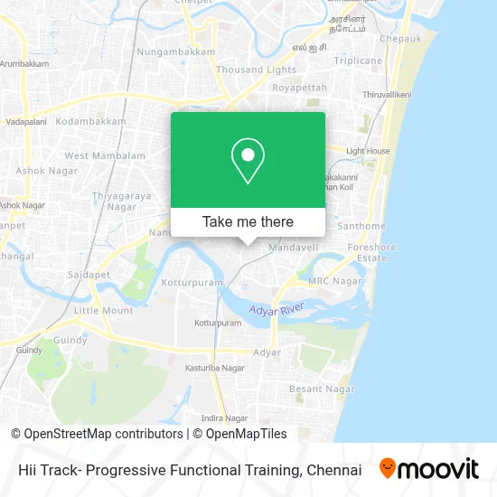 Hii Track- Progressive Functional Training map