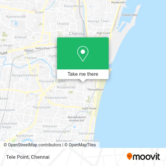 Tele Point map