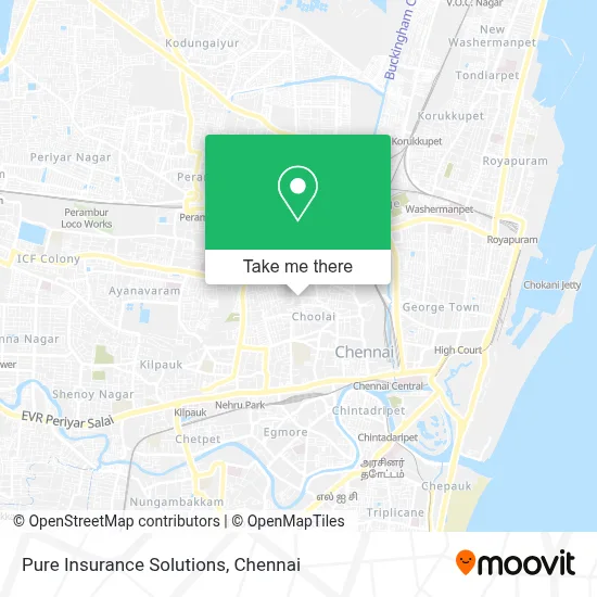 Pure Insurance Solutions map
