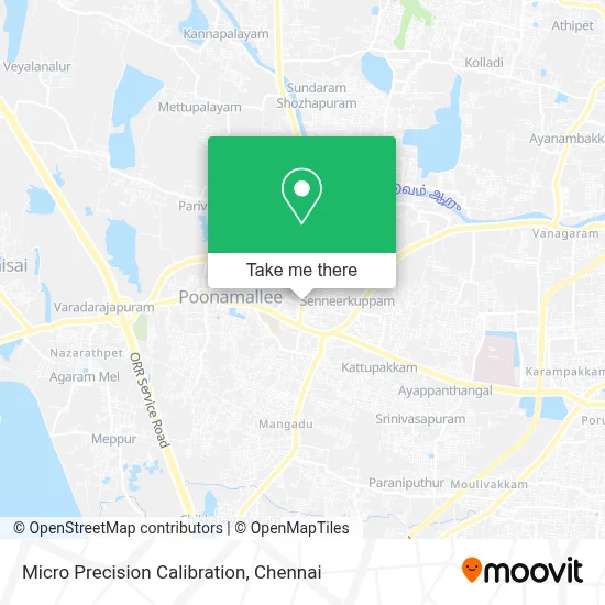 Micro Precision Calibration map