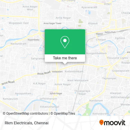 Rkm Electricals map