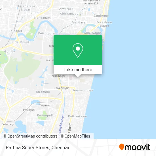 Rathna Super Stores map