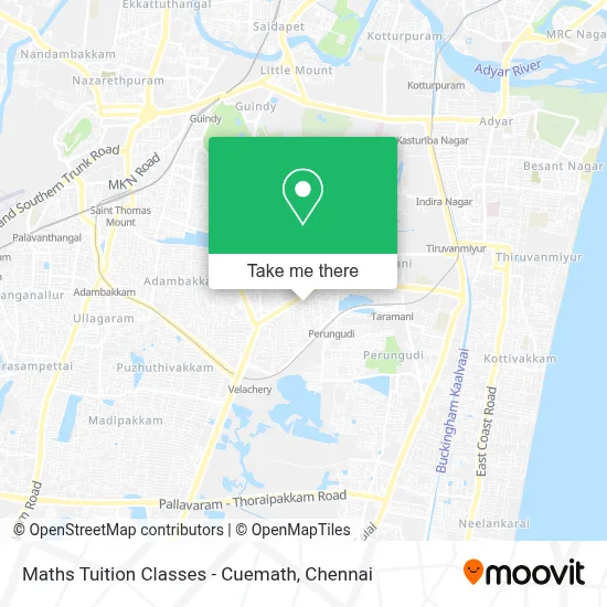 Maths Tuition Classes - Cuemath map