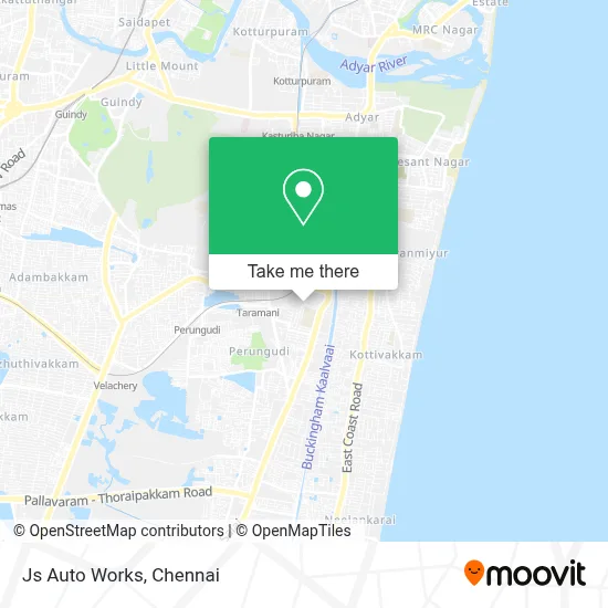 Js Auto Works map