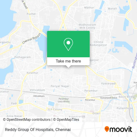Reddy Group Of Hospitals map
