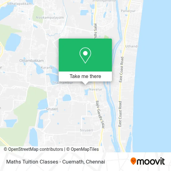 Maths Tuition Classes - Cuemath map