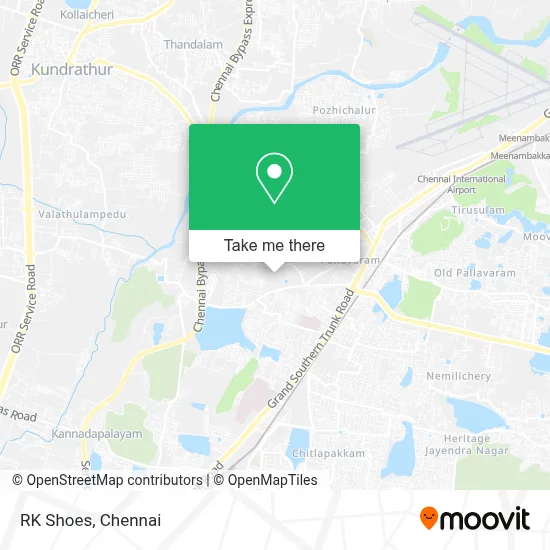 Rk Shoes map