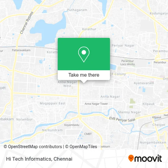 Hi Tech Informatics map