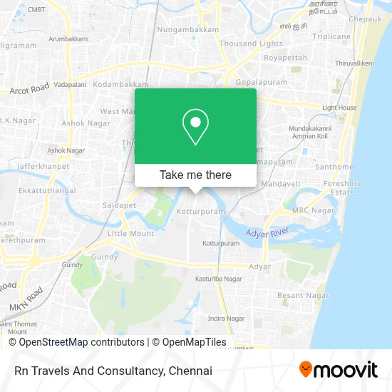 Rn Travels And Consultancy map