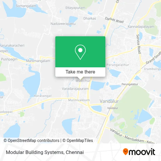 Modular Building Systems map