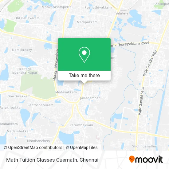 Math Tuition Classes Cuemath map