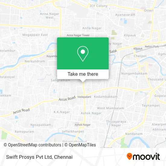 Swift Prosys Pvt Ltd map