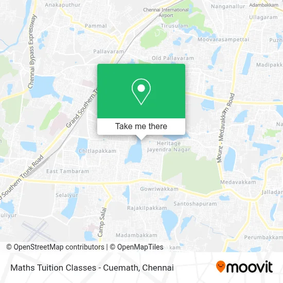 Maths Tuition Classes - Cuemath map