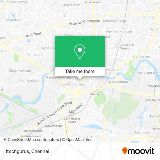 Itechgurus map