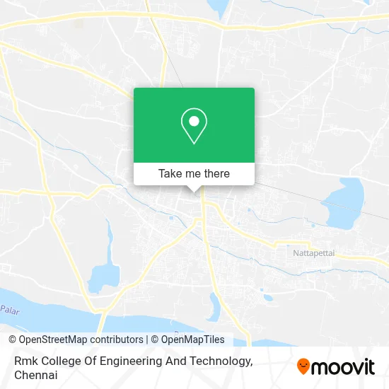 Rmk College Of Engineering And Technology map