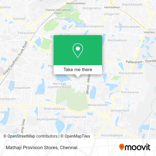 Mathaji Provision Stores map