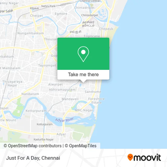 Just For A Day map