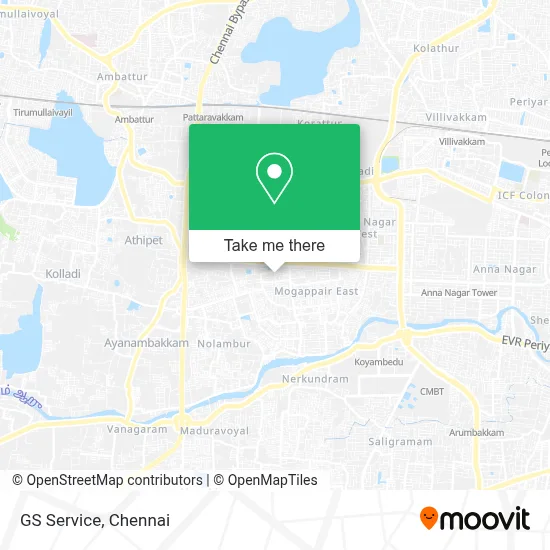 GS Service map