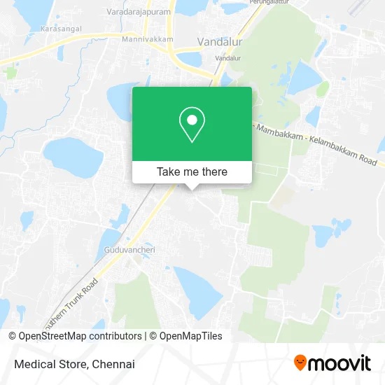 Medical Store map