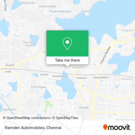 Ramdev Automobiles map