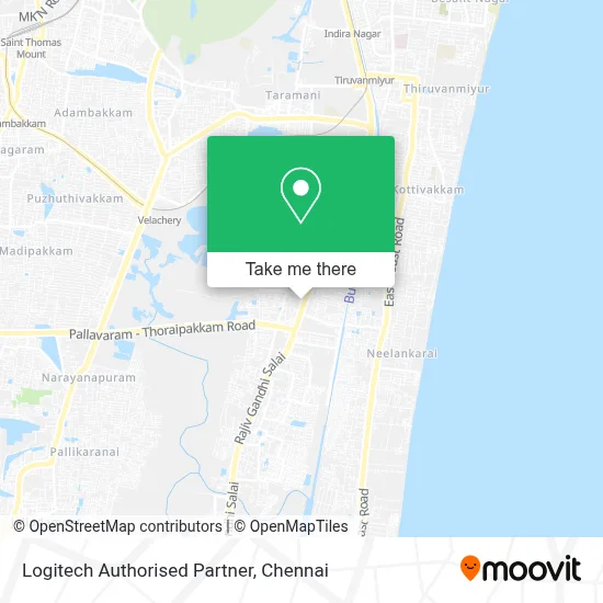 Logitech Authorised Partner map