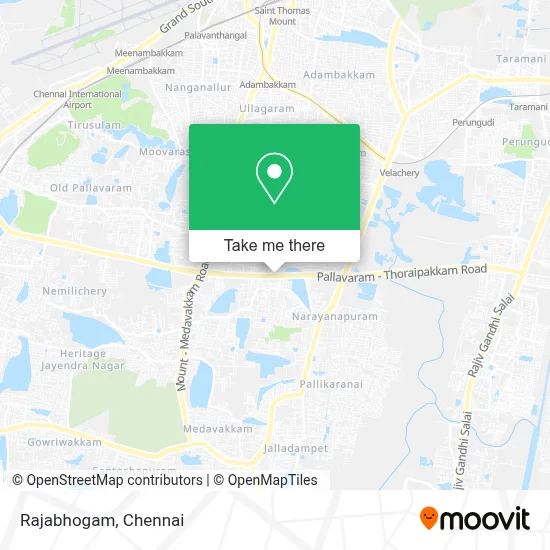 Rajabhogam map