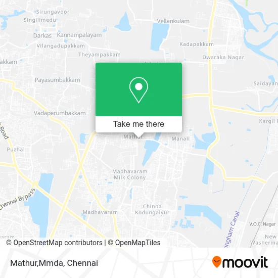 Mathur,Mmda map