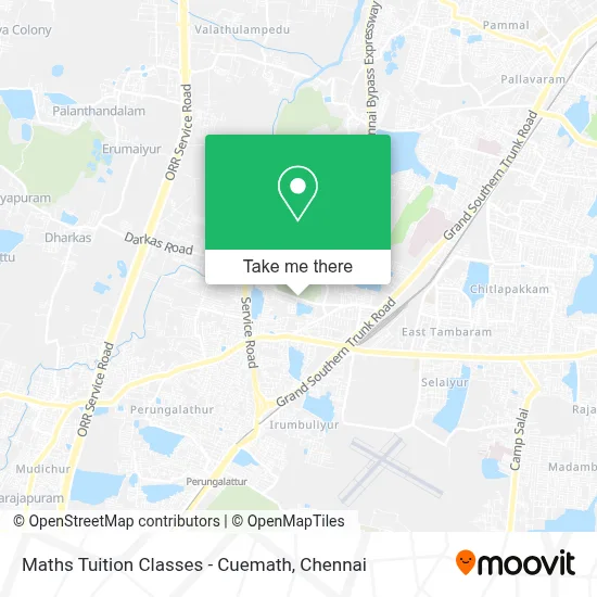 Maths Tuition Classes - Cuemath map