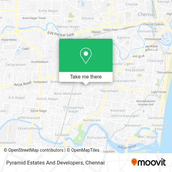 Pyramid Estates And Developers map