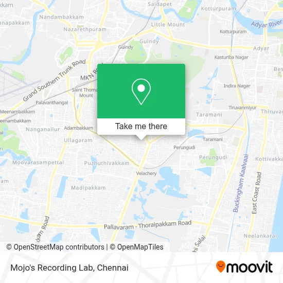 Mojo's Recording Lab map