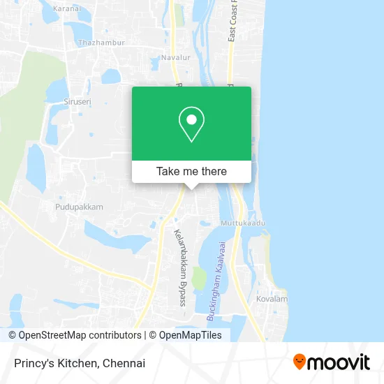 Princy's Kitchen map