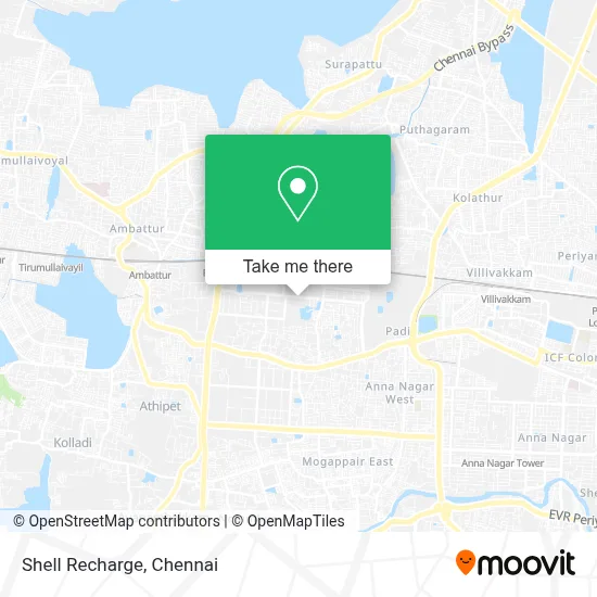 Shell Recharge map
