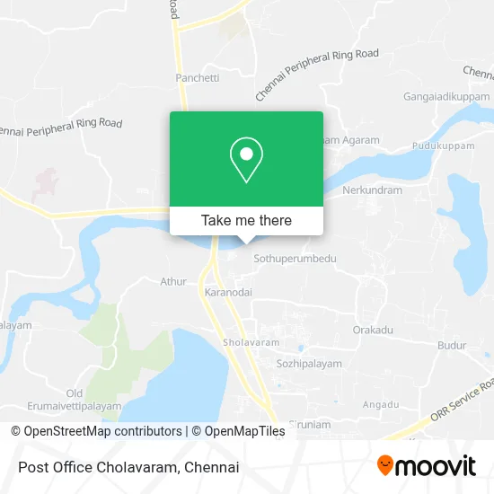 Post Office Cholavaram map