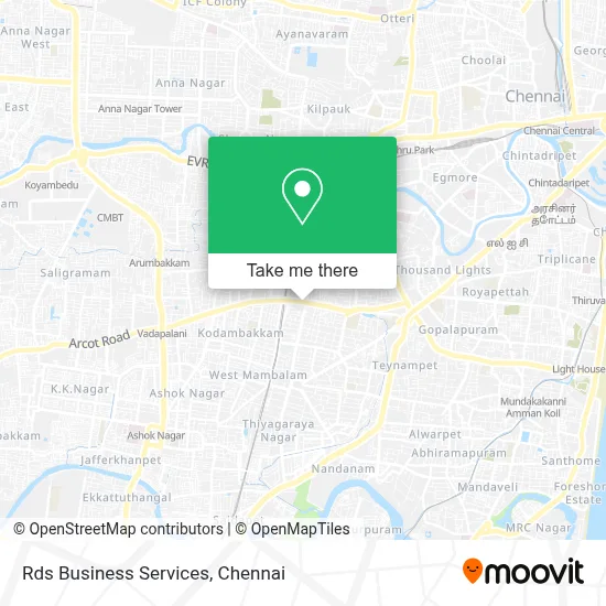 Rds Business Services map