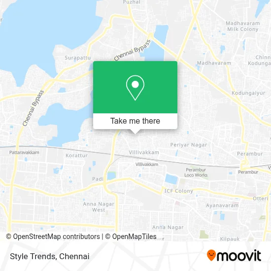 Style Trends map