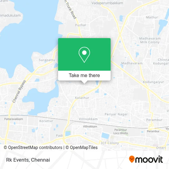 Rk Events map