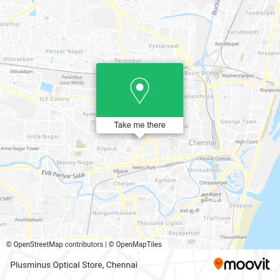 Plusminus Optical Store map