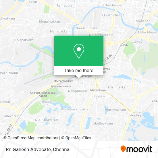 Rn Ganesh Advocate map