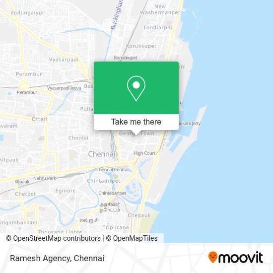 Ramesh Agency map