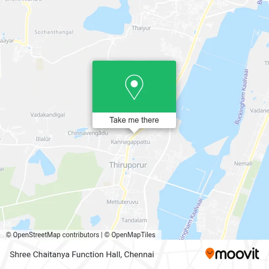 Shree Chaitanya Function Hall map