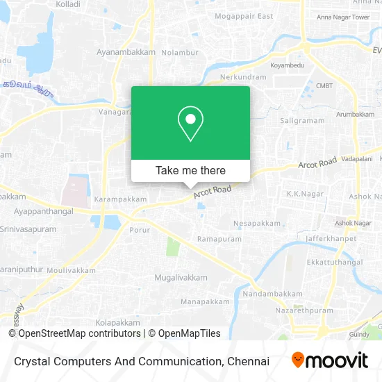 Crystal Computers And Communication map