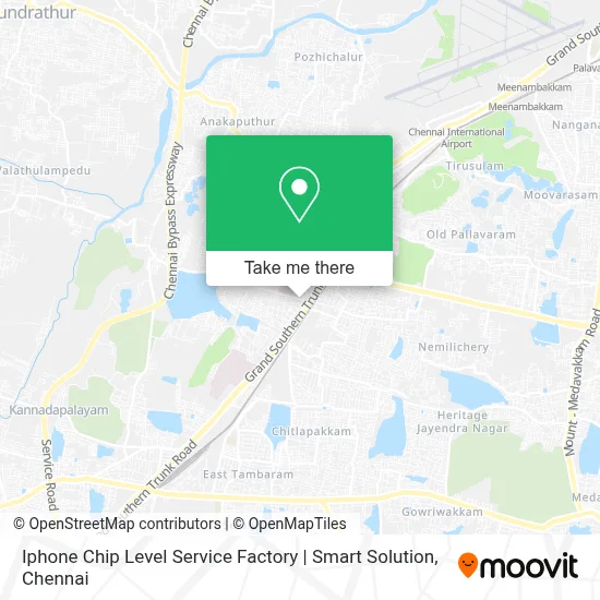 Iphone Chip Level Service Factory | Smart Solution map