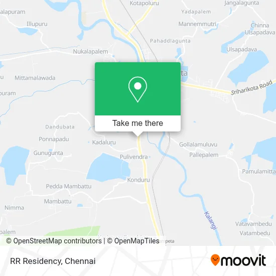 Rr Residency map