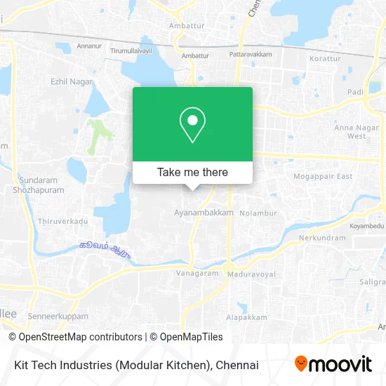 Kit Tech Industries (Modular Kitchen) map